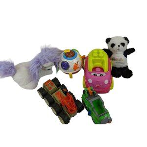 Kids Interactive Learning Toy Bundle Vtech Ball Vehicles Panda 2018 Collectibles